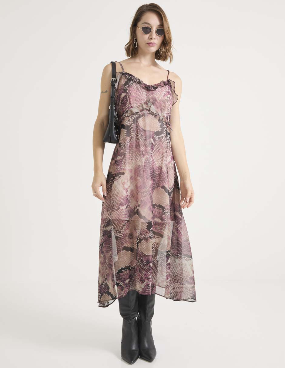 Vestido midi casual para mujer 3