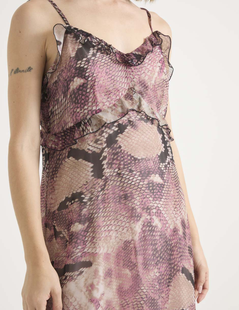 Vestido midi casual para mujer 4