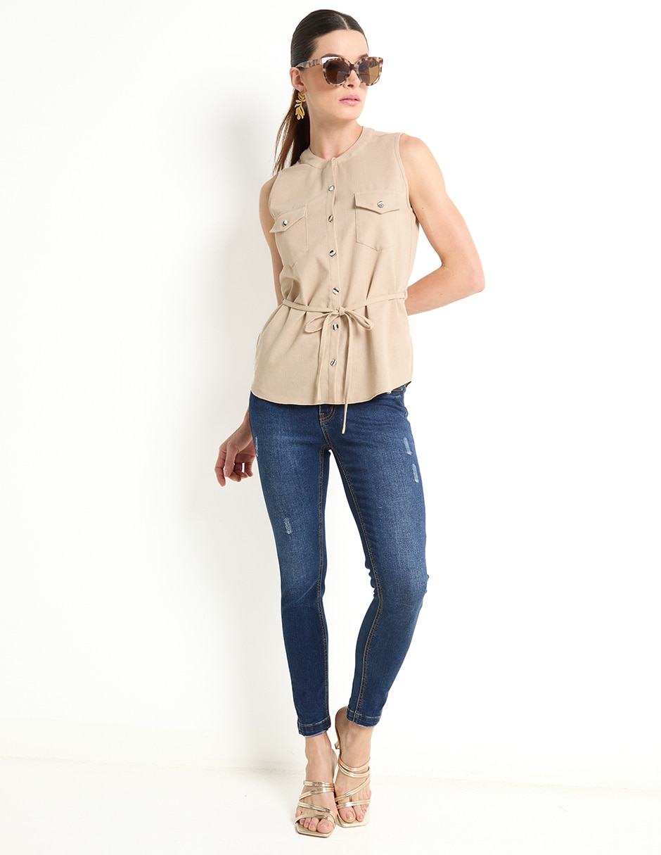 Jeans skinny para mujer 3