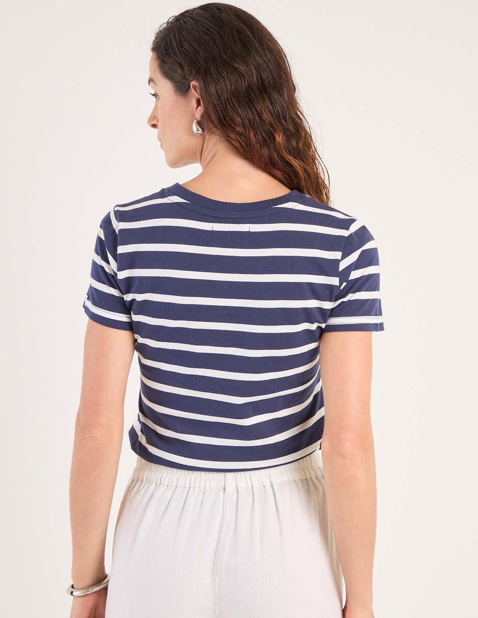PLAYERA COM25021-10 C, CH, AZUL MARINO