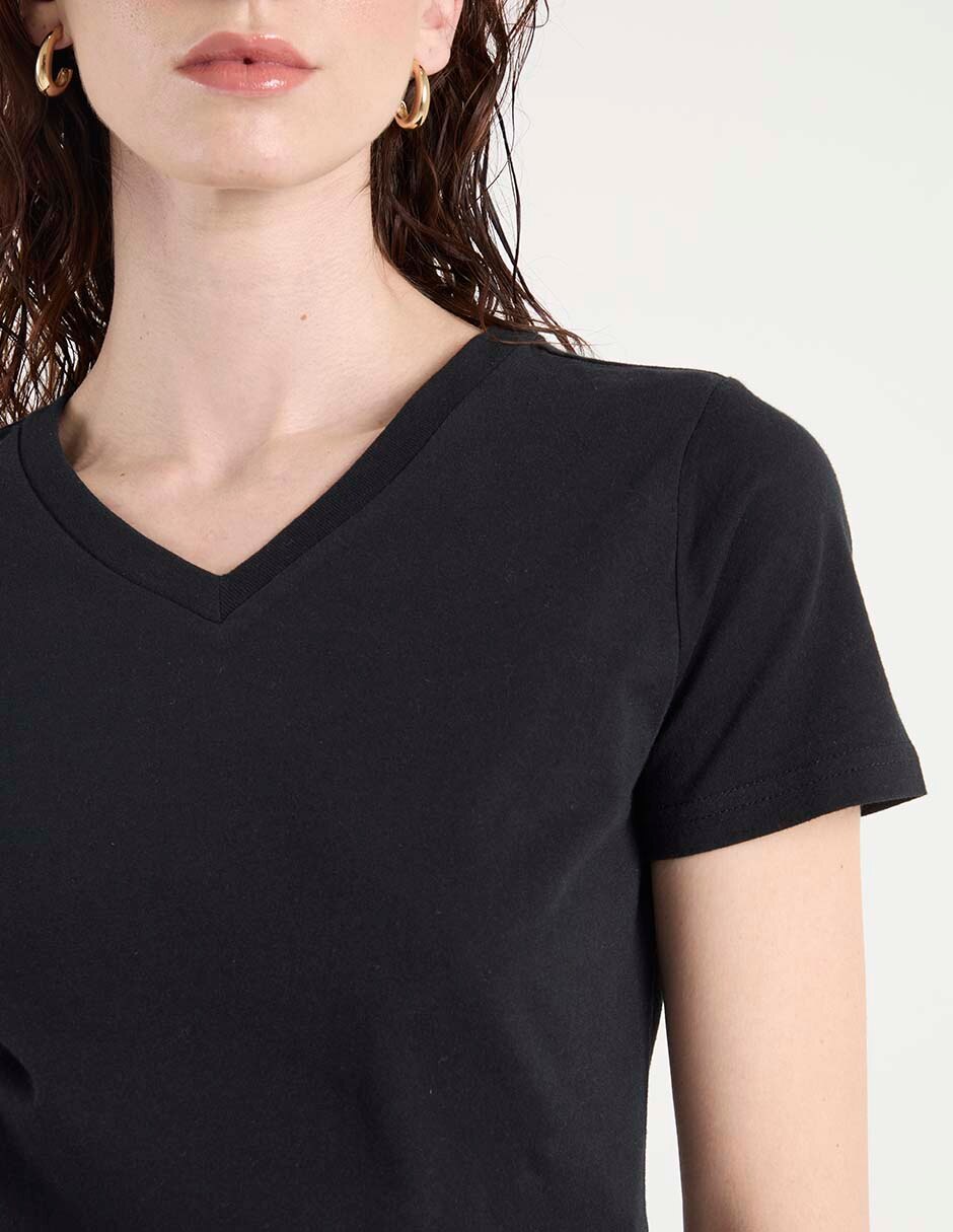 PLAYERA COM25025-10 CONTEM, ECH, NEGRO