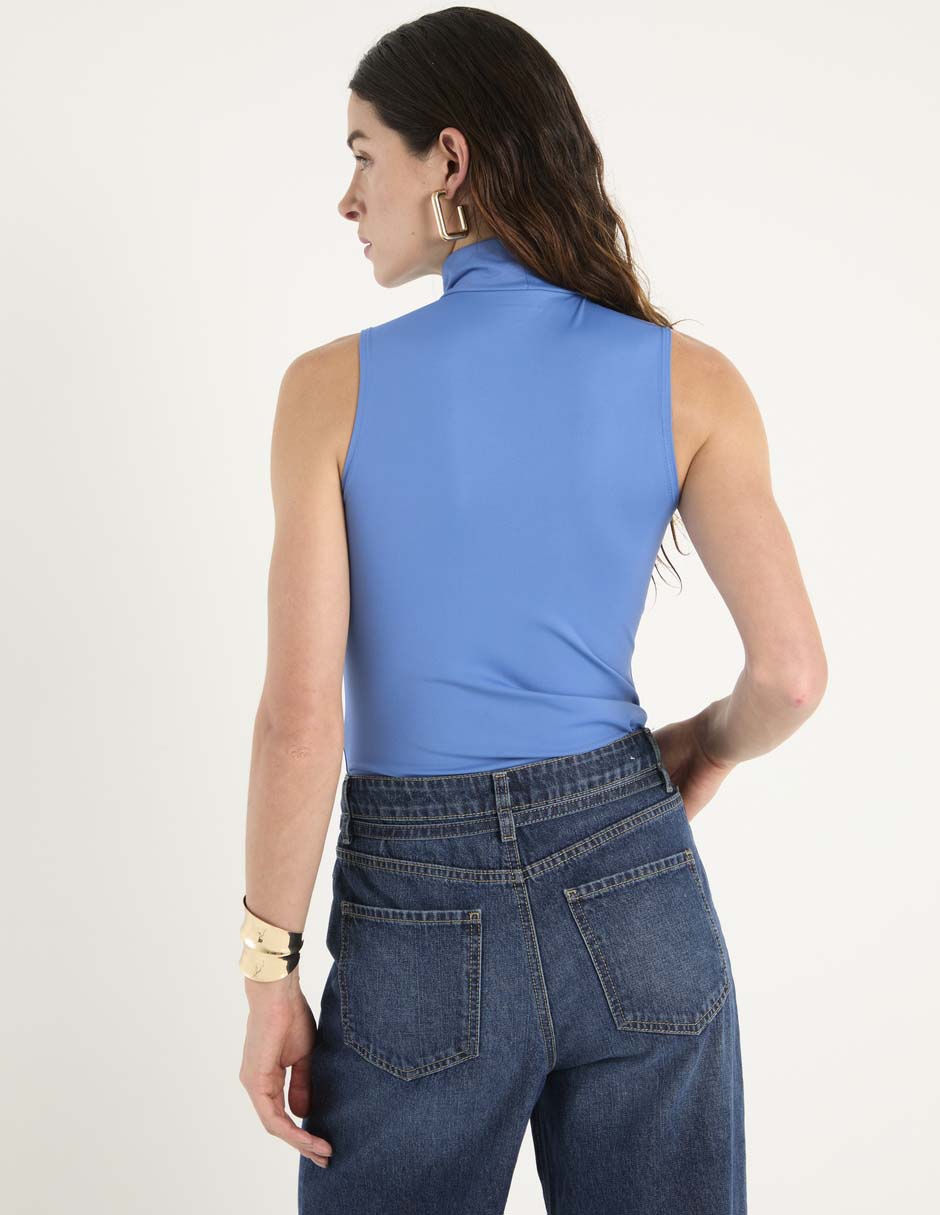 Top Contempo cuello alto