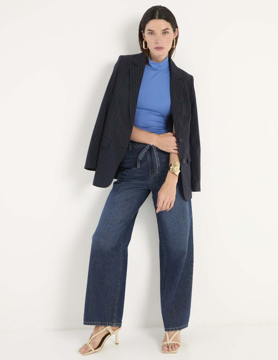 Top Contempo cuello alto