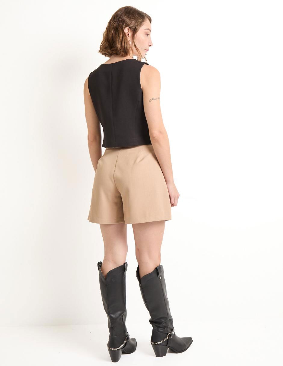 SHORT CONTEMPO, 26, KHAKI CLARO COM2524