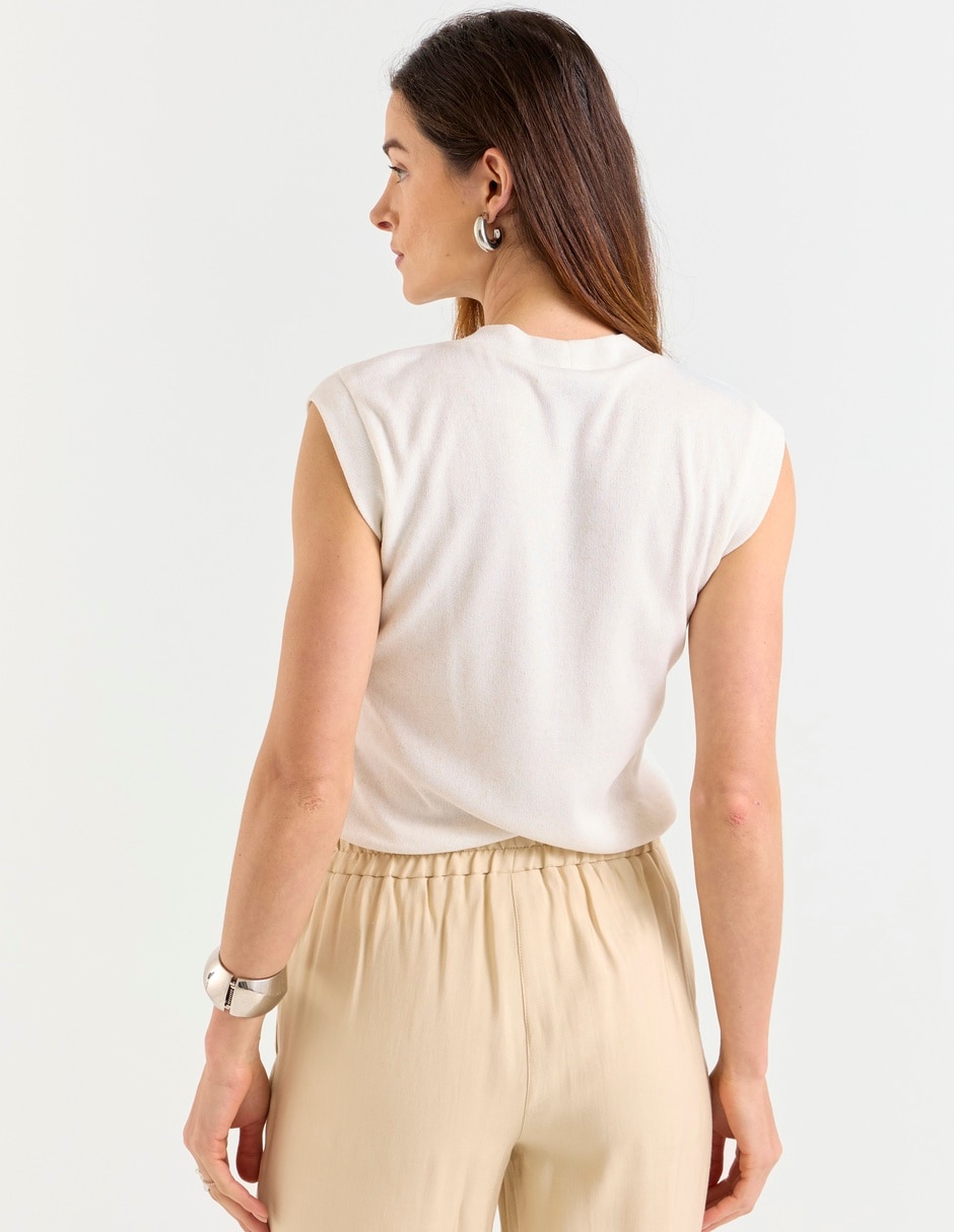 Blusa Morethanangels manga larga para mujer 2