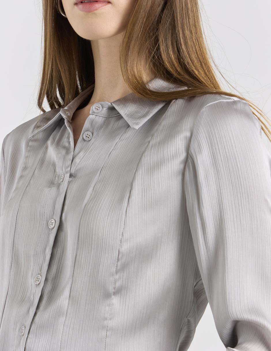 Blusa manga larga para mujer 4