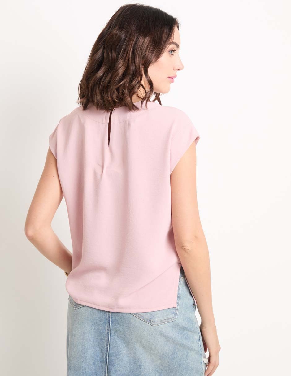 Blusa manga corta para mujer 2