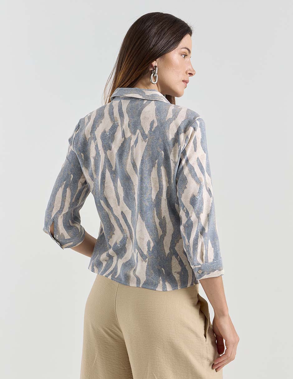 Blusa manga 3/4 para mujer 2