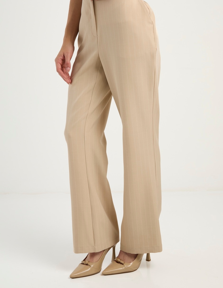Pantalón de vestir amplio para mujer 2