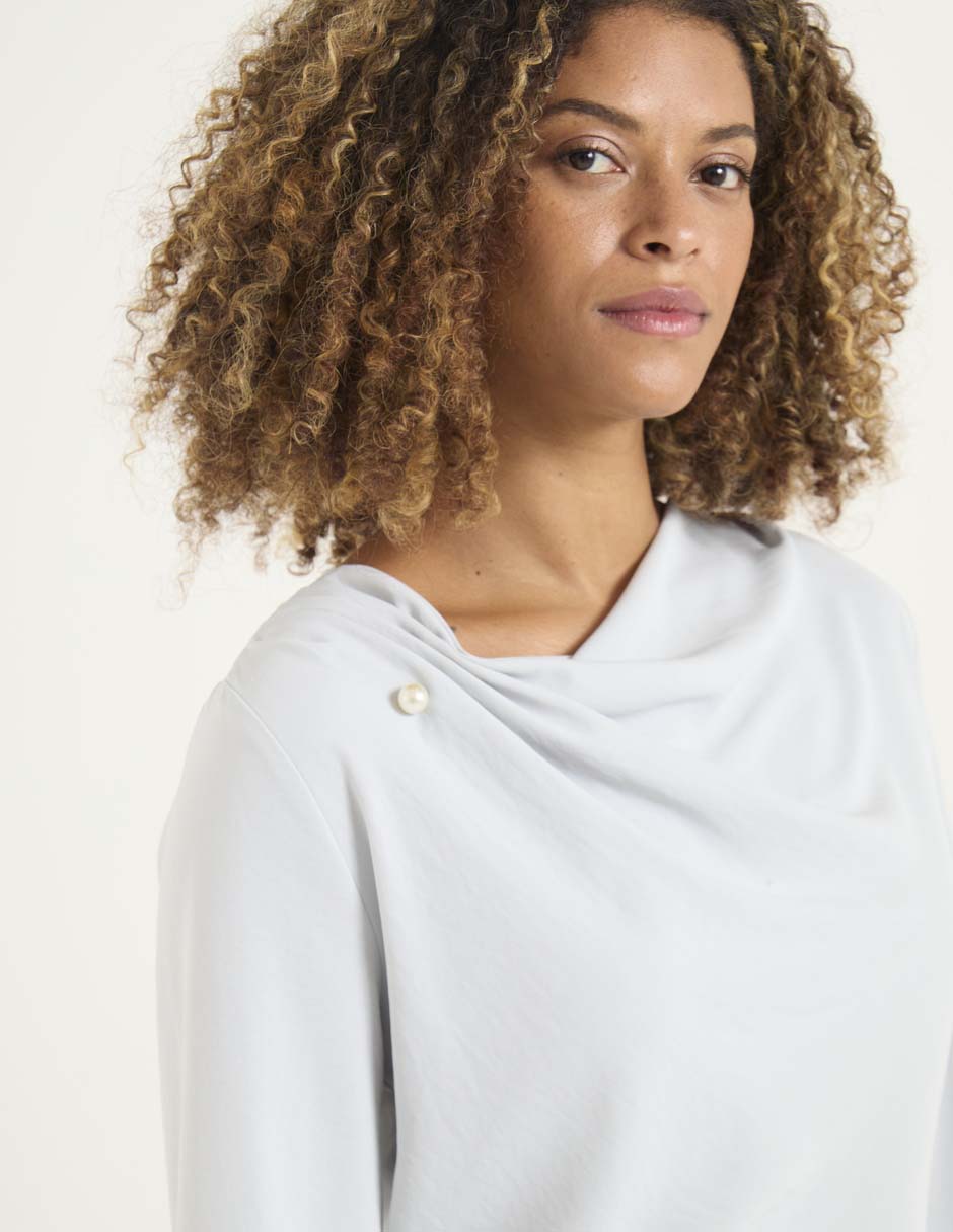 Blusa manga larga para mujer 4