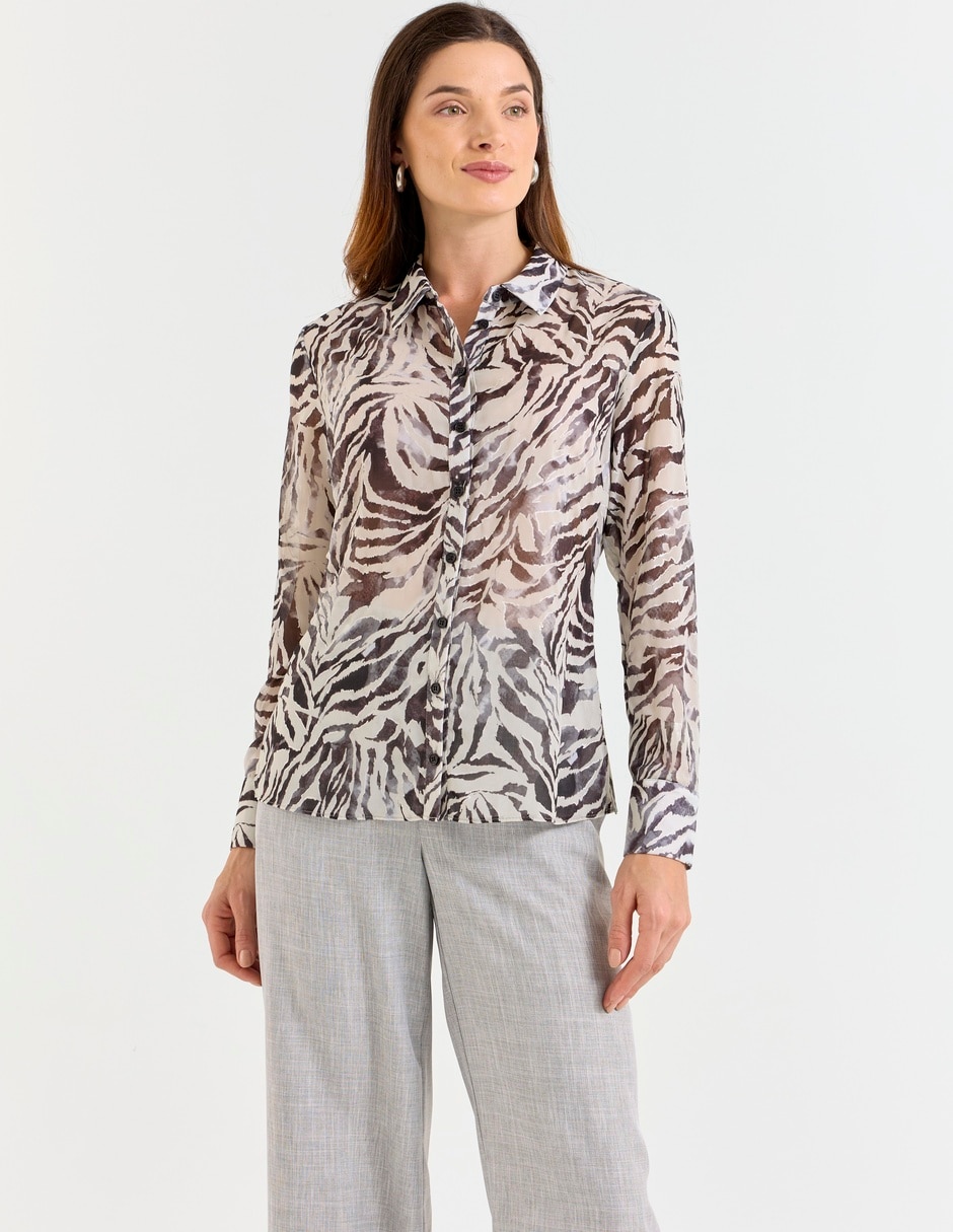 Blusa manga larga para mujer 1