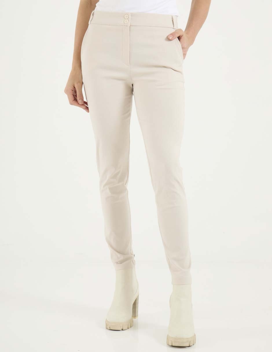 Pantalón slim para mujer