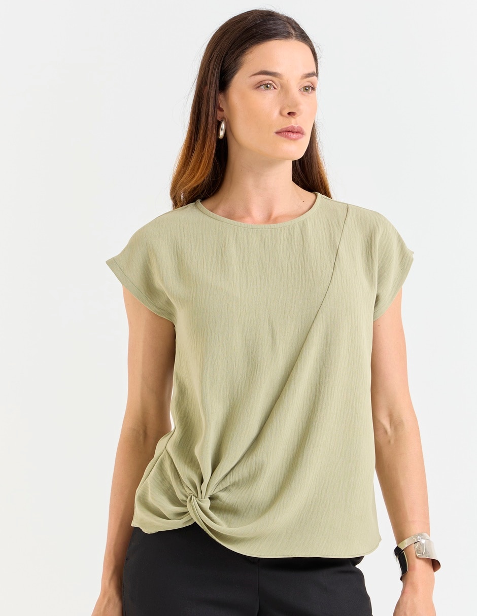Blusa manga corta para mujer Blusa manga corta para mujer