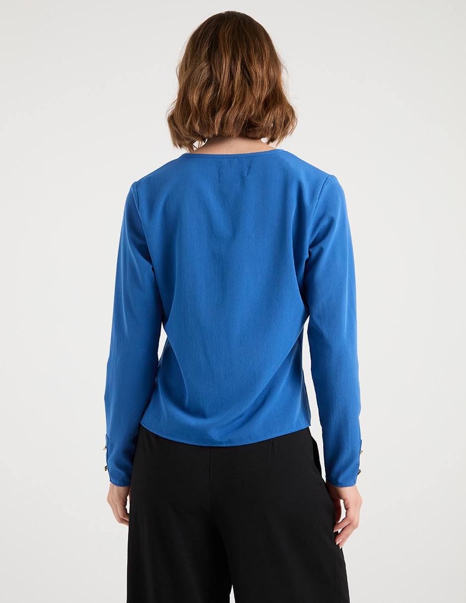 BLUSA COM25019-08 CONTEMP, CH, POLICÍA
