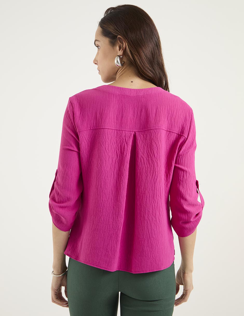 Blusa manga 3/4 para mujer 2