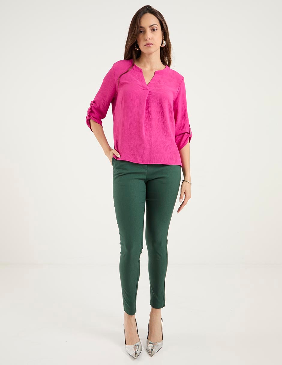 Blusa manga 3/4 para mujer 3
