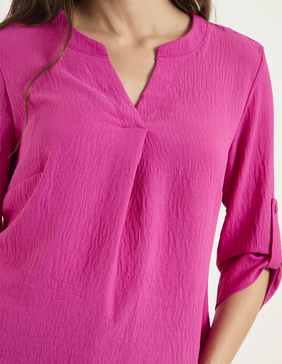 Blusa manga 3/4 para mujer 4