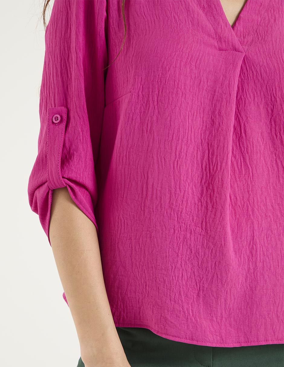 Blusa manga 3/4 para mujer 5
