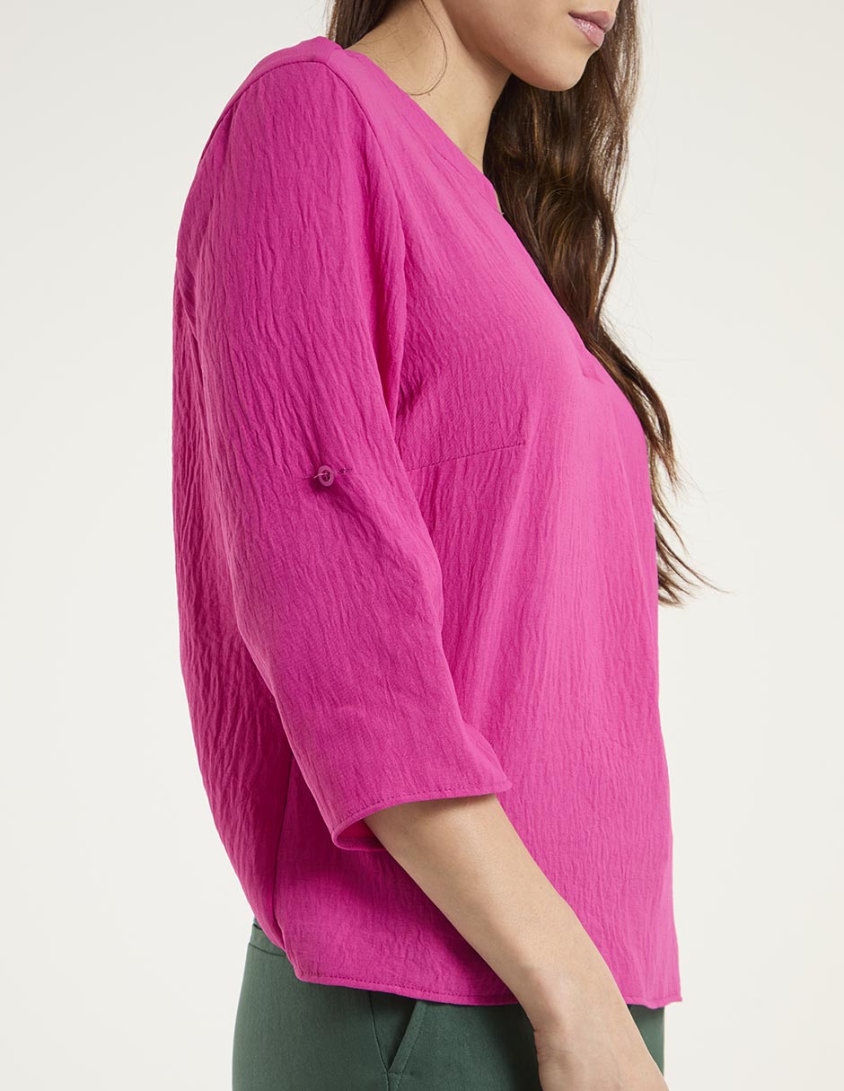 Blusa manga 3/4 para mujer 6