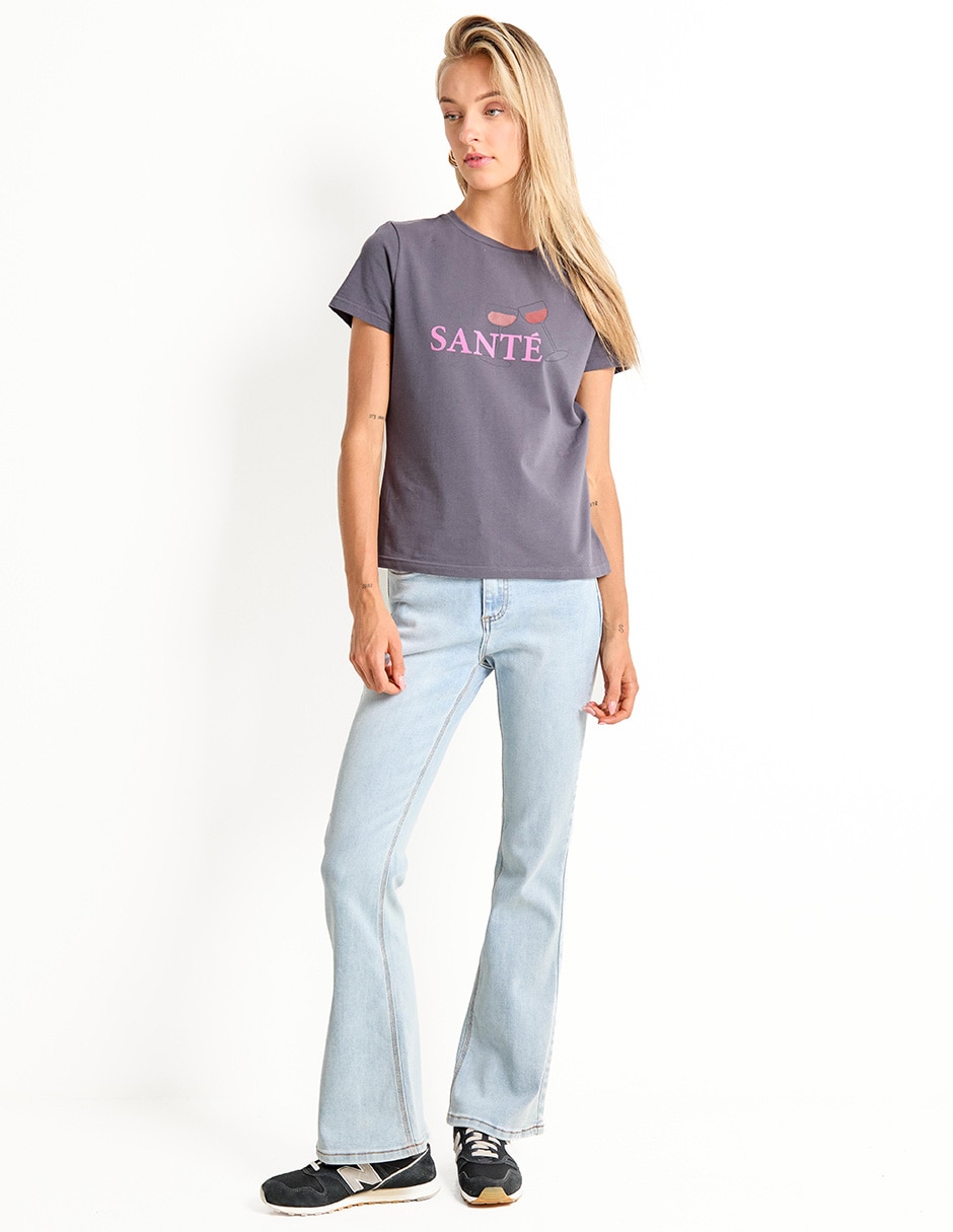 Jeans relaxed boot para mujer 3