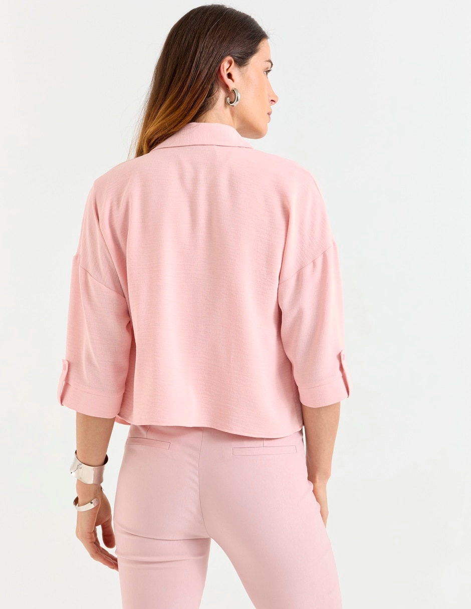 Blusa manga 3/4 para mujer 2