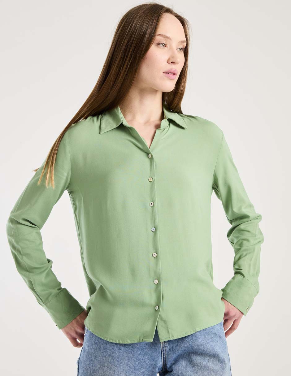 Camisa manga larga para mujer 1