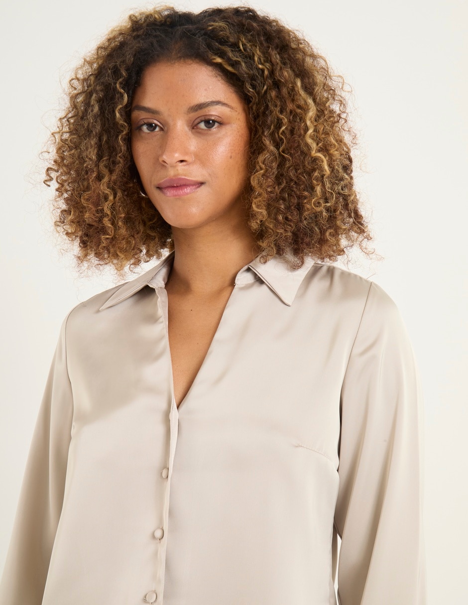 Blusa manga larga para mujer 4