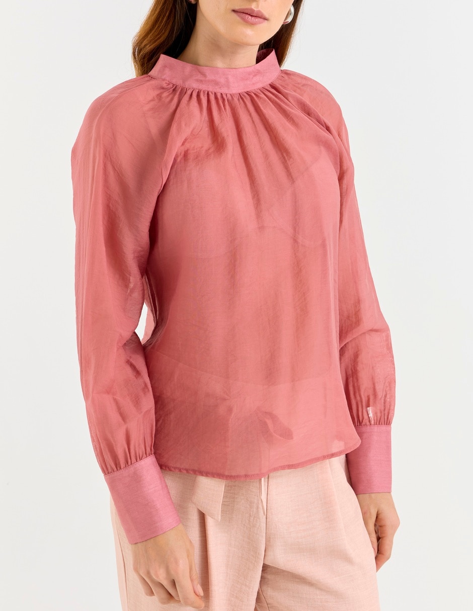 Blusa manga larga para mujer 5