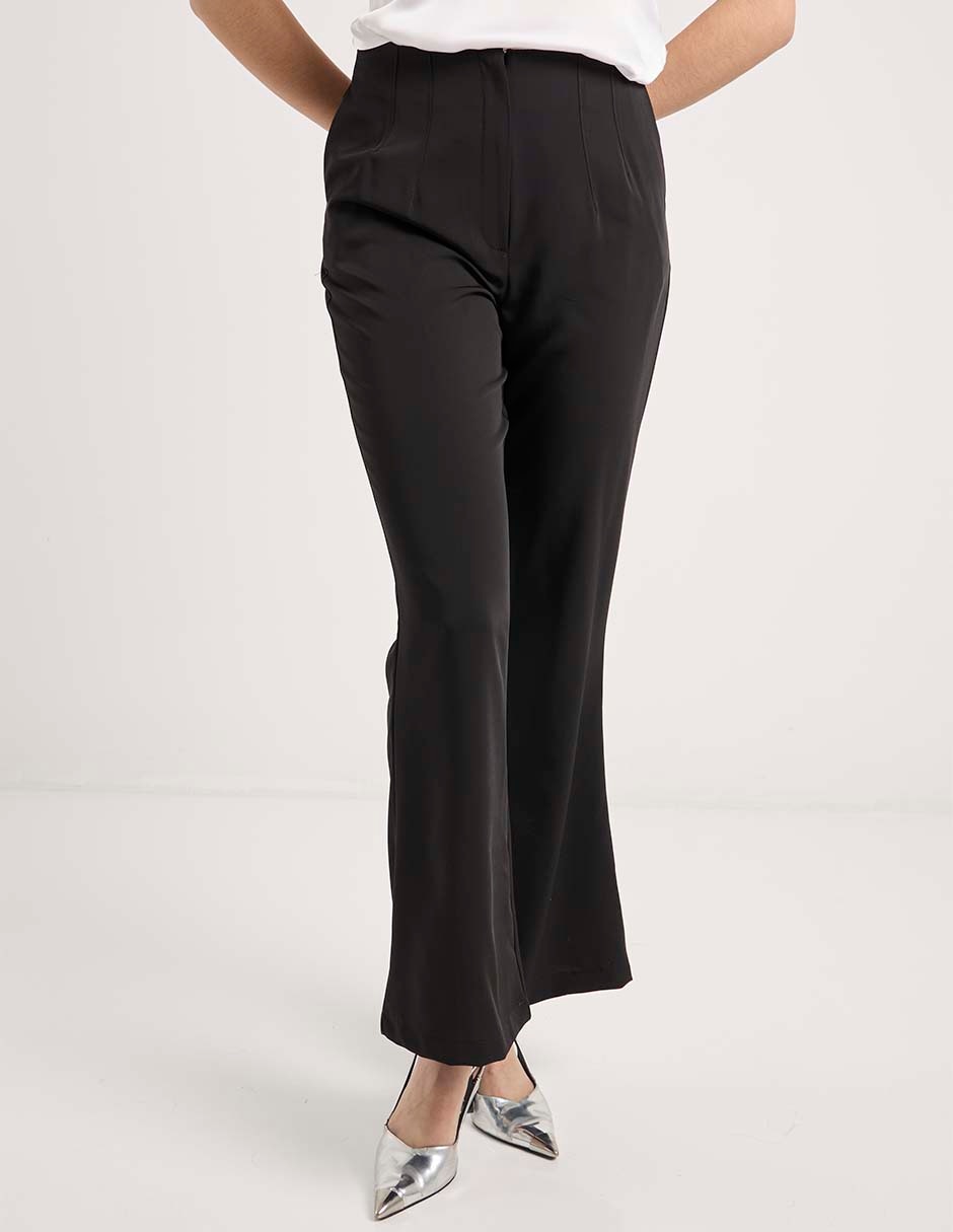 Pantalón acampanado amplio para mujer Pantalón acampanado amplio para mujer