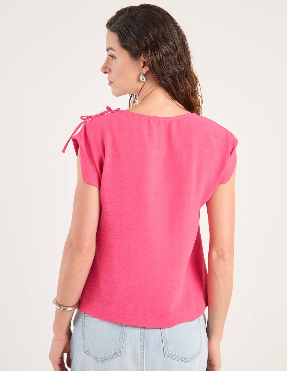 Blusa manga corta para mujer 2
