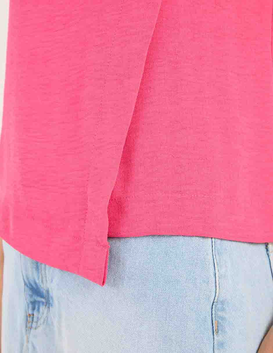 Blusa manga corta para mujer 5