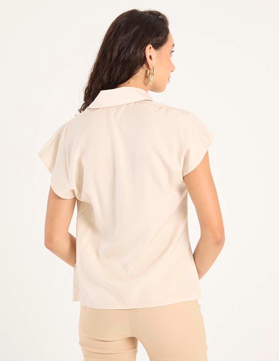 Blusa manga corta para mujer 2