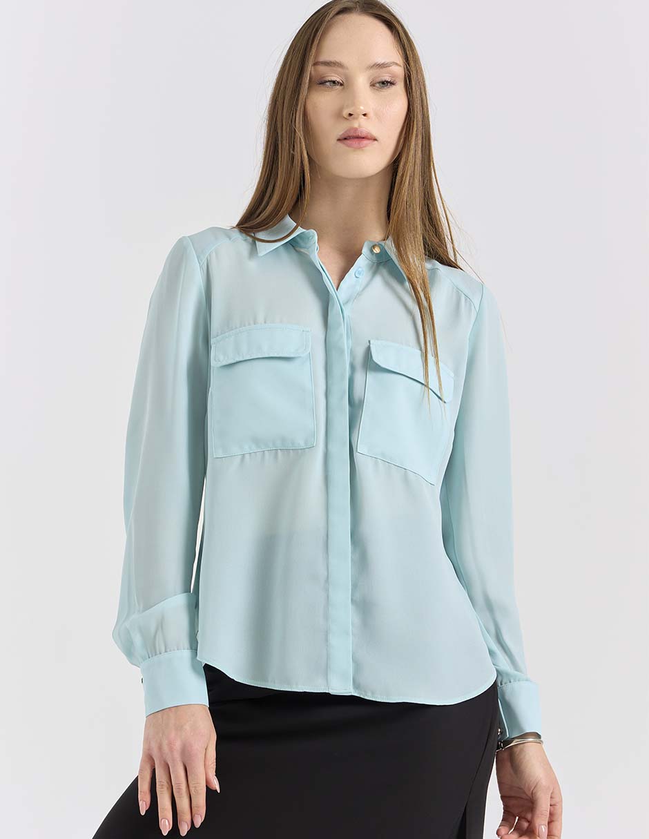 Blusa manga larga para mujer Blusa manga larga para mujer