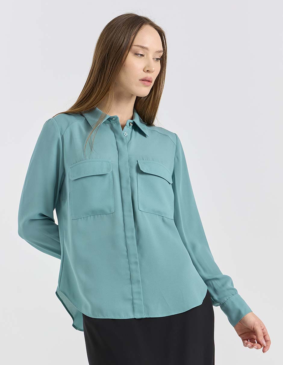Blusa manga larga para mujer Blusa manga larga para mujer