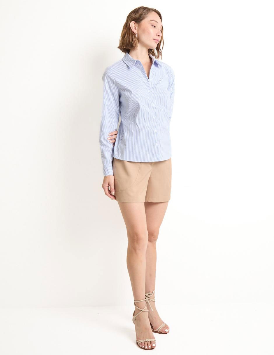 Blusa manga larga para mujer 3