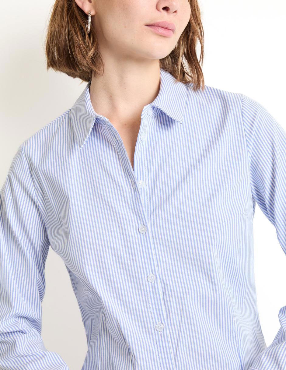 Blusa manga larga para mujer 4