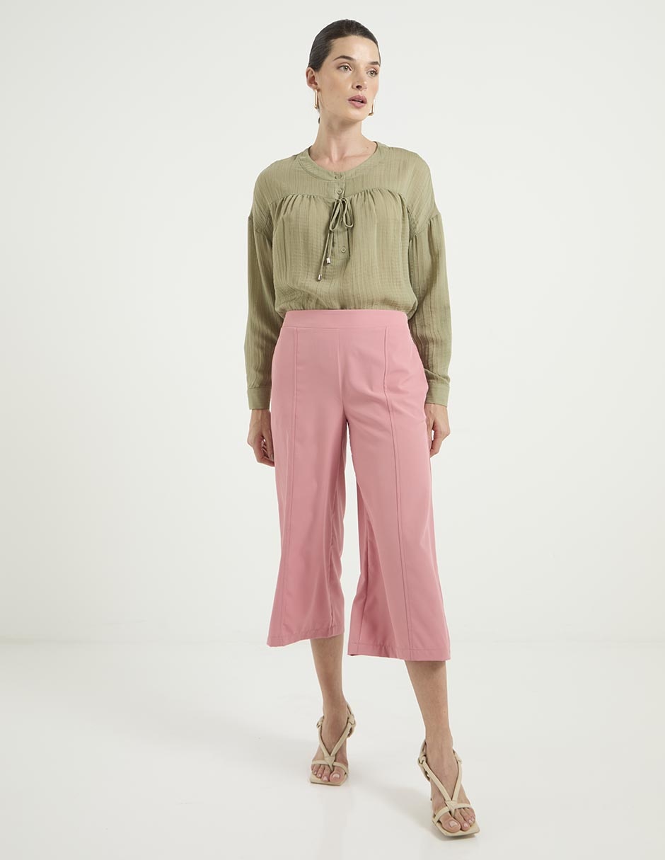 Pantalón de vestir straight para mujer 3