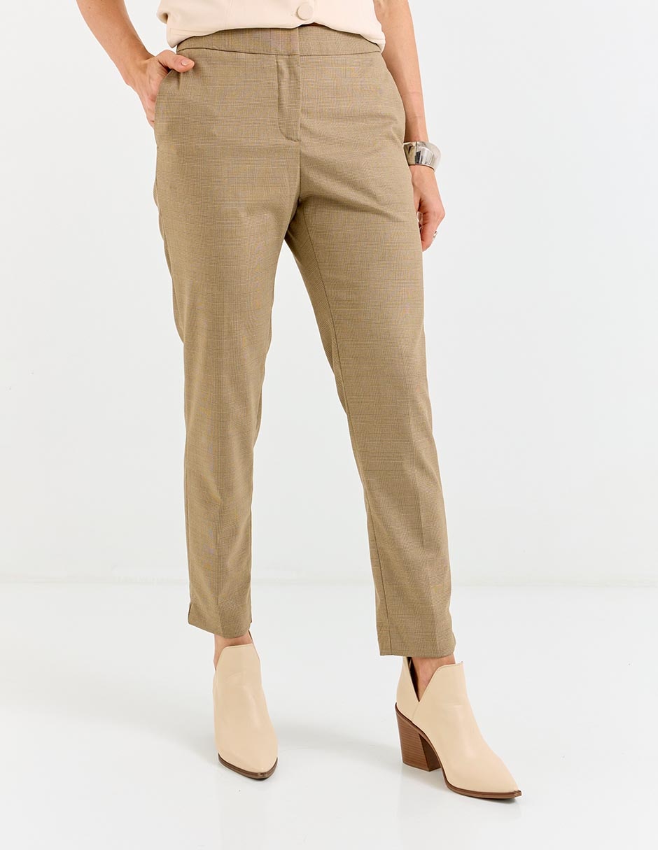 Pantalón de vestir slim para mujer