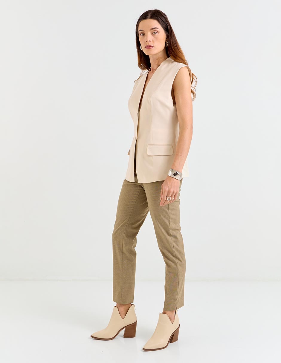 Pantalón de vestir slim para mujer 3