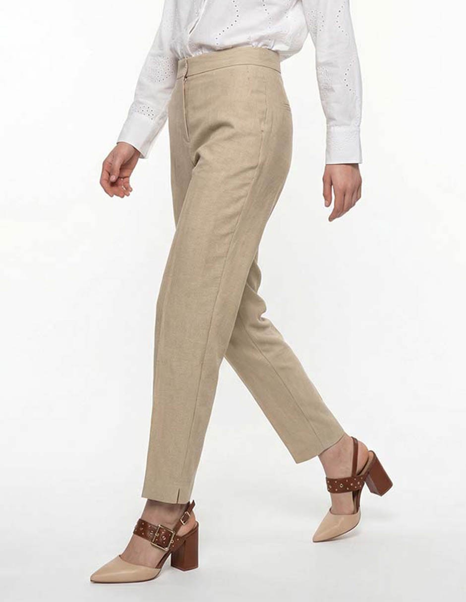 Pantalón Contempo slim para mujer