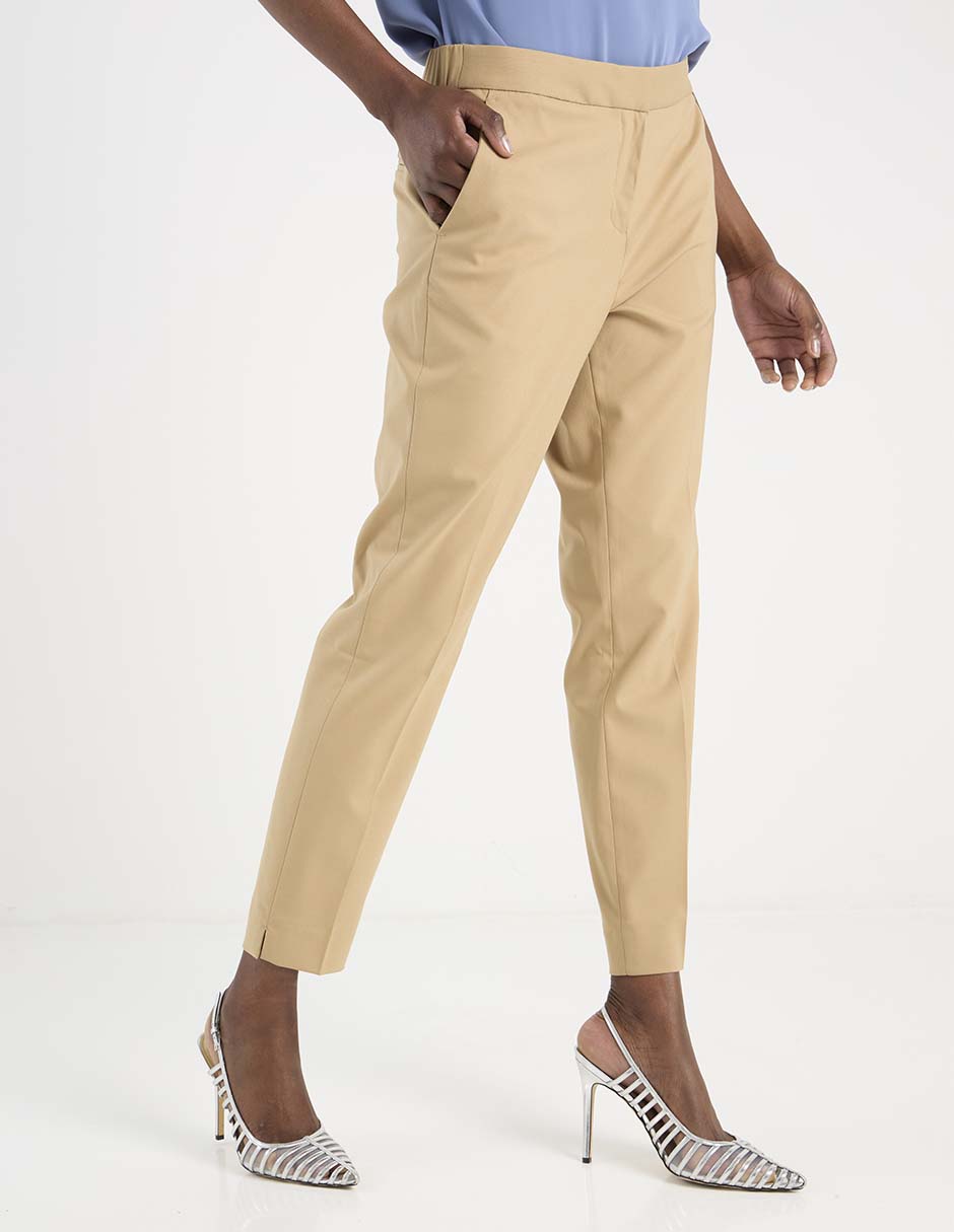 Pantalón chino slim para mujer