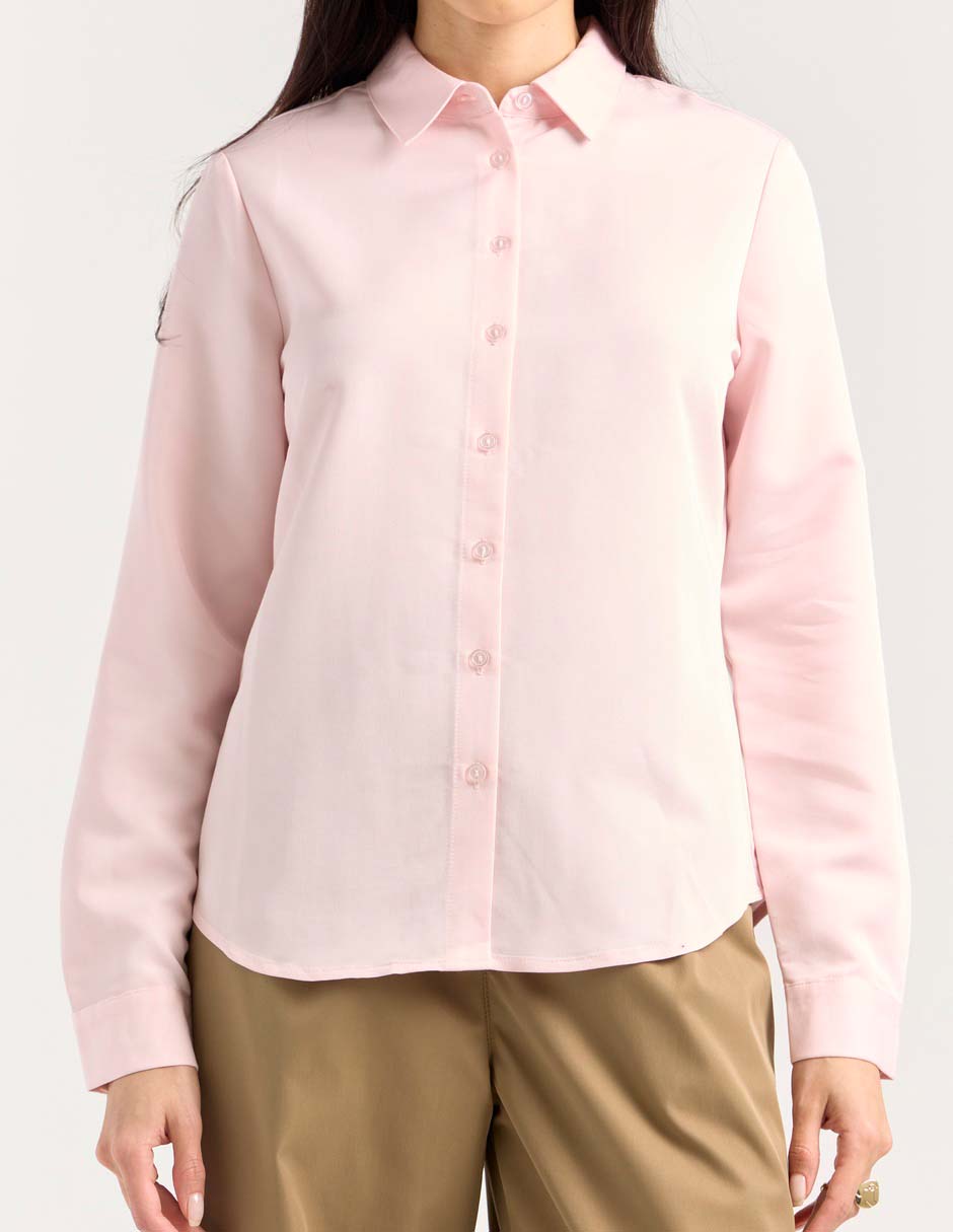 Blusa Contempo manga larga para mujer