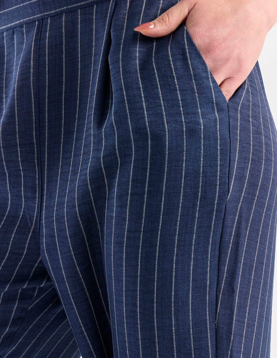 Pantalón de vestir palazzo para mujer 4
