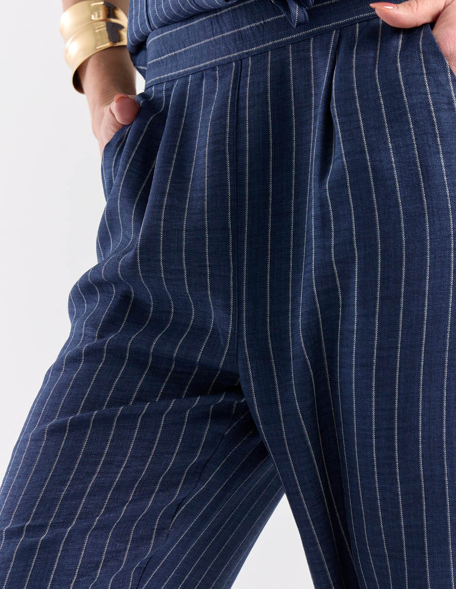 Pantalón de vestir palazzo para mujer 5