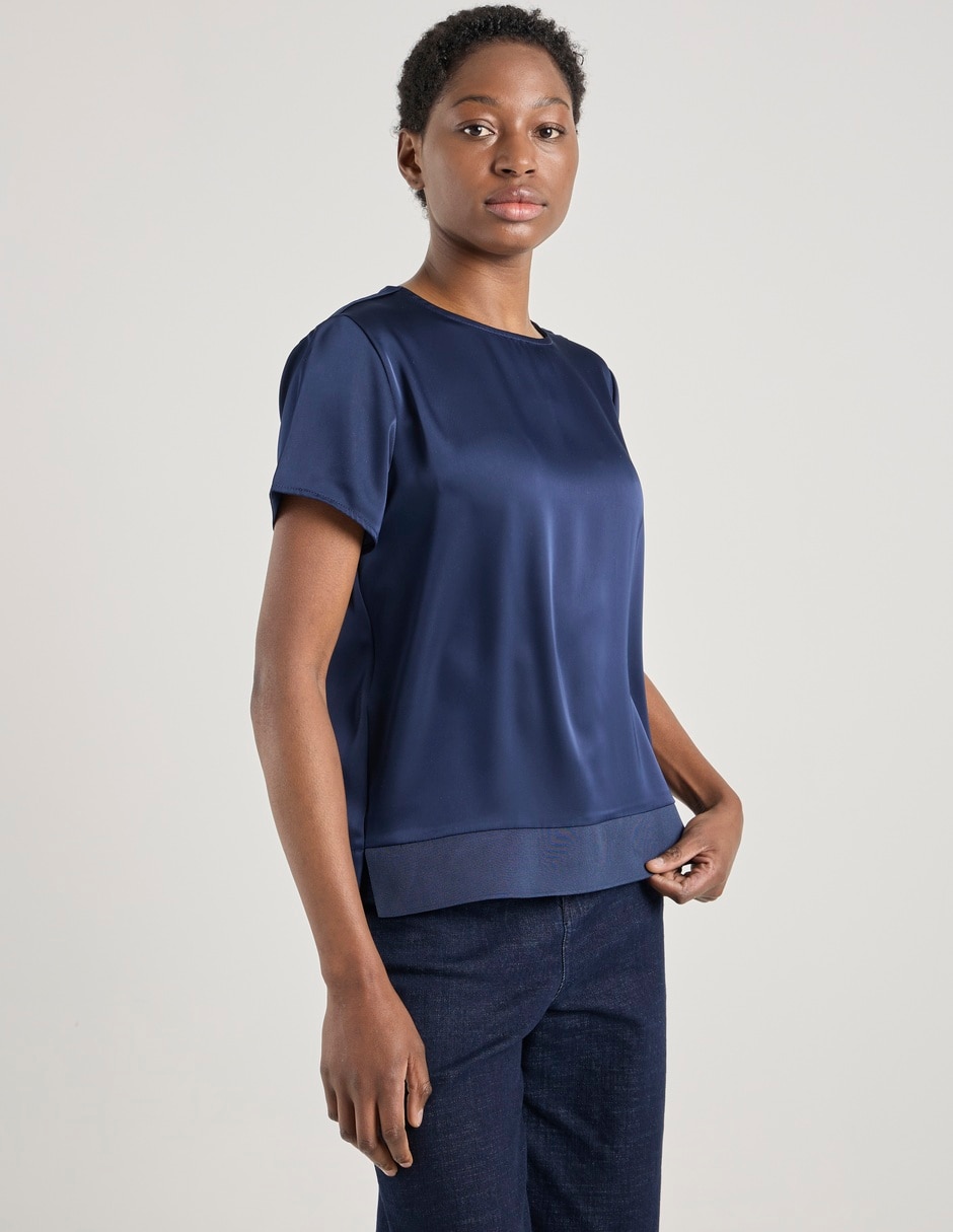 Blusa manga corta para mujer Blusa manga corta para mujer