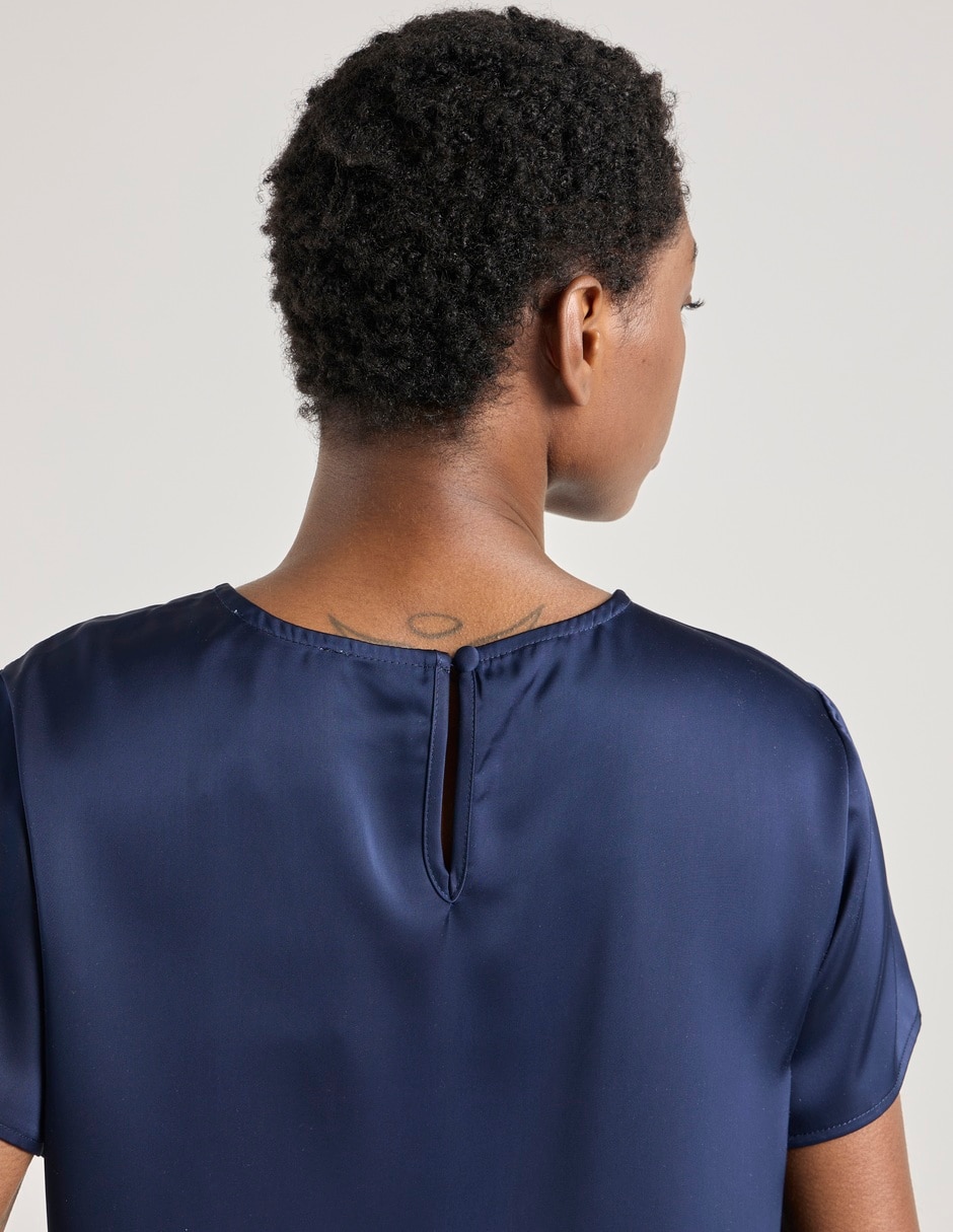 Blusa manga corta para mujer 5