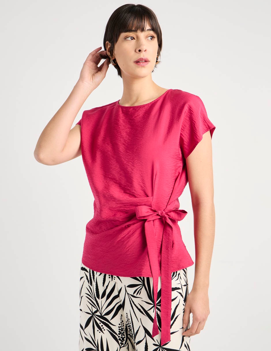 Blusa manga corta para mujer 2