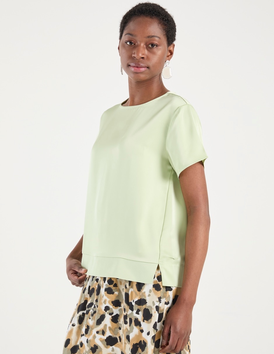 Blusa manga corta para mujer Blusa manga corta para mujer