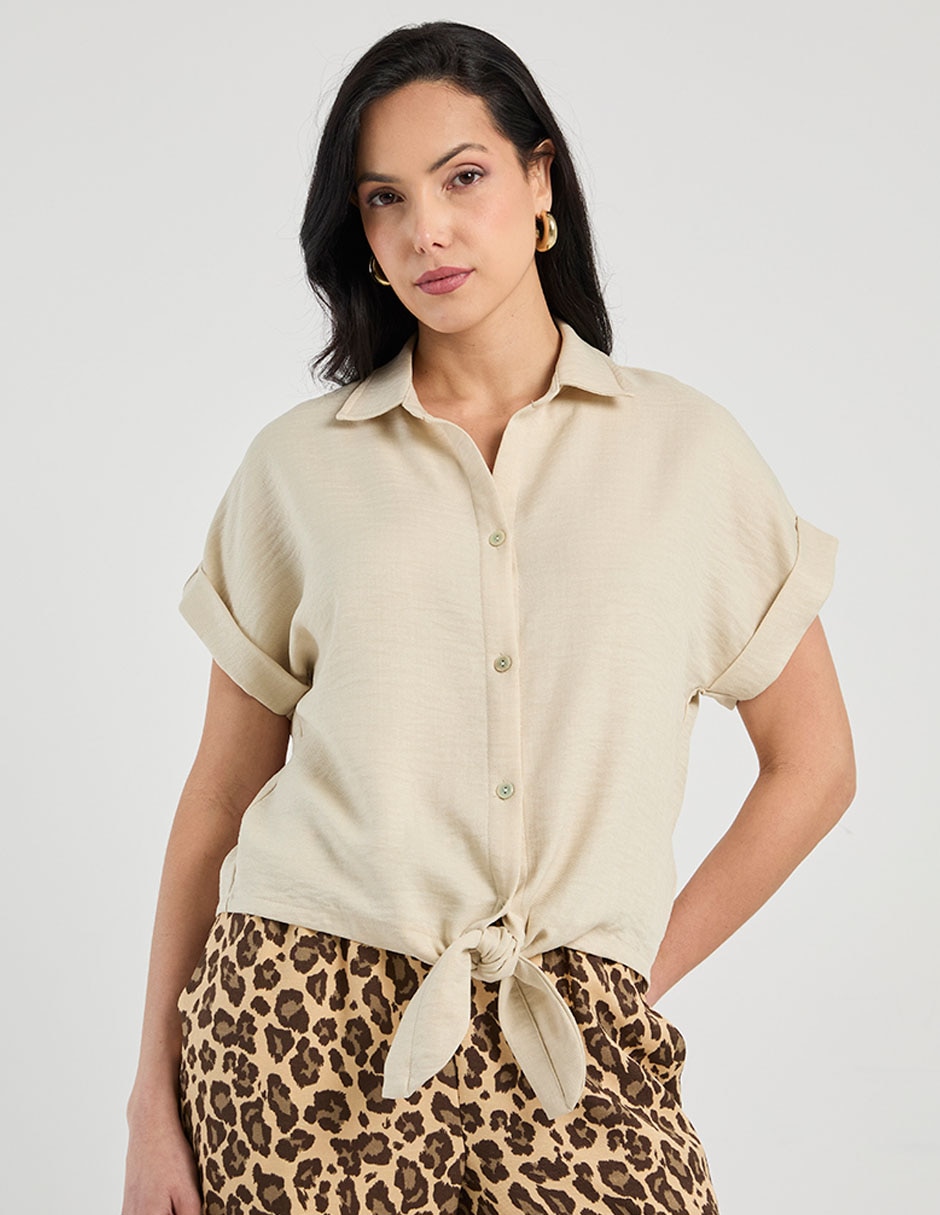 Blusa manga corta para mujer Blusa manga corta para mujer