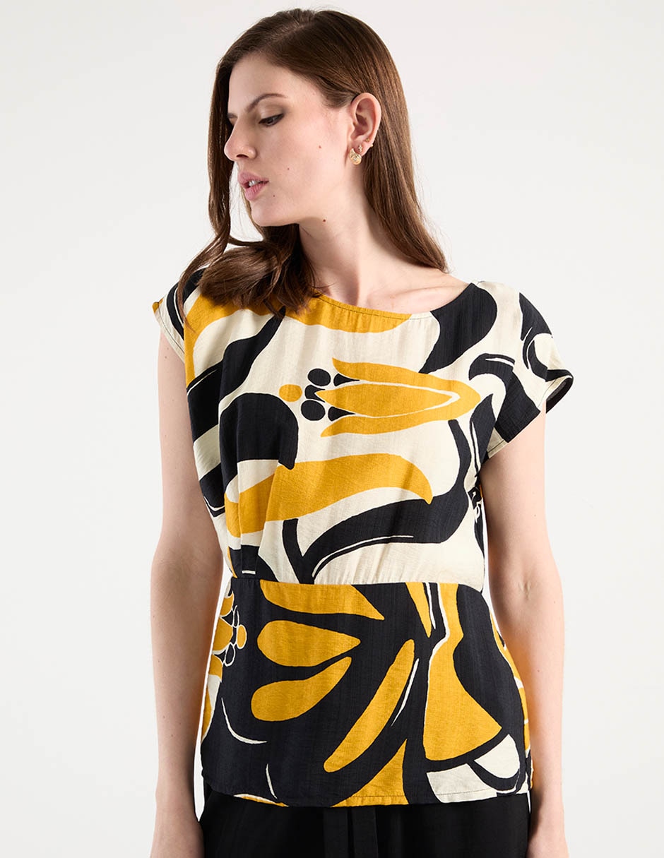 Blusa manga corta para mujer Blusa manga corta para mujer